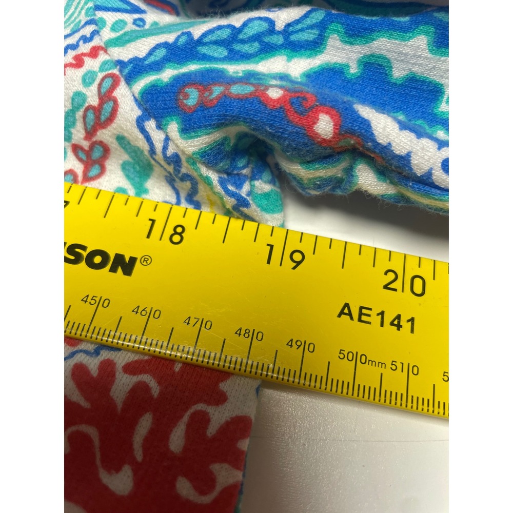 Lilly Pulitzer Odette Let Minnow V Neck Knit Top Women's M - Picture 8 of 9